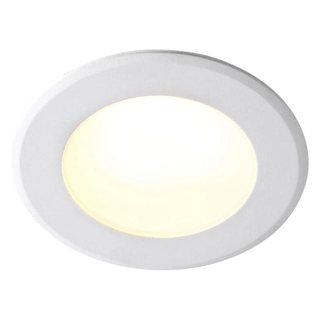 Kleine LED inbouwspot wit Nordlux Birla 5701581373082 84950001 warm wit dimbaar