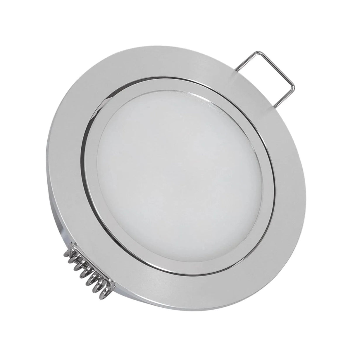 Inbouwspot LED 3W 12V DC Campers Caravan Richtbaar Quick Connector Zaag maat Ø 67 mm 2700k - FOIR