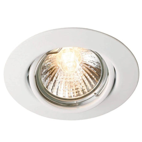 witte inbouwspot Nordlux met GU10 fitting modern richtbaar