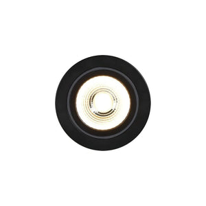 Inbouwspot zwart led lamp Nordlux 'Alec' led zaagmaat 80mm 6.1W - FOIR