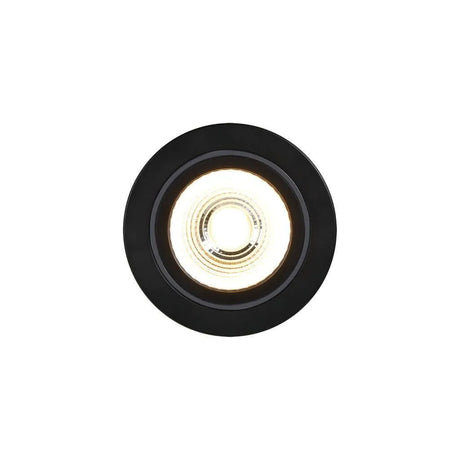 Inbouwspot zwart led lamp Nordlux 'Alec' led zaagmaat 80mm 6.1W - FOIR