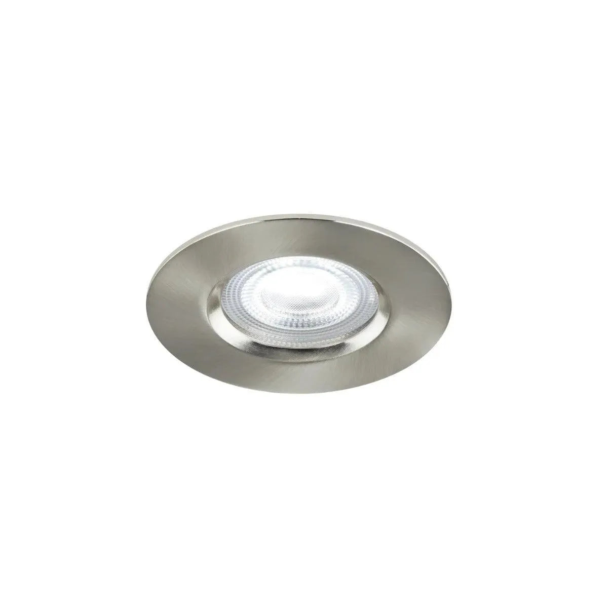 Kleine slimme LED inbouwspot geborsteld nikkel Nordlux Don smart - FOIR