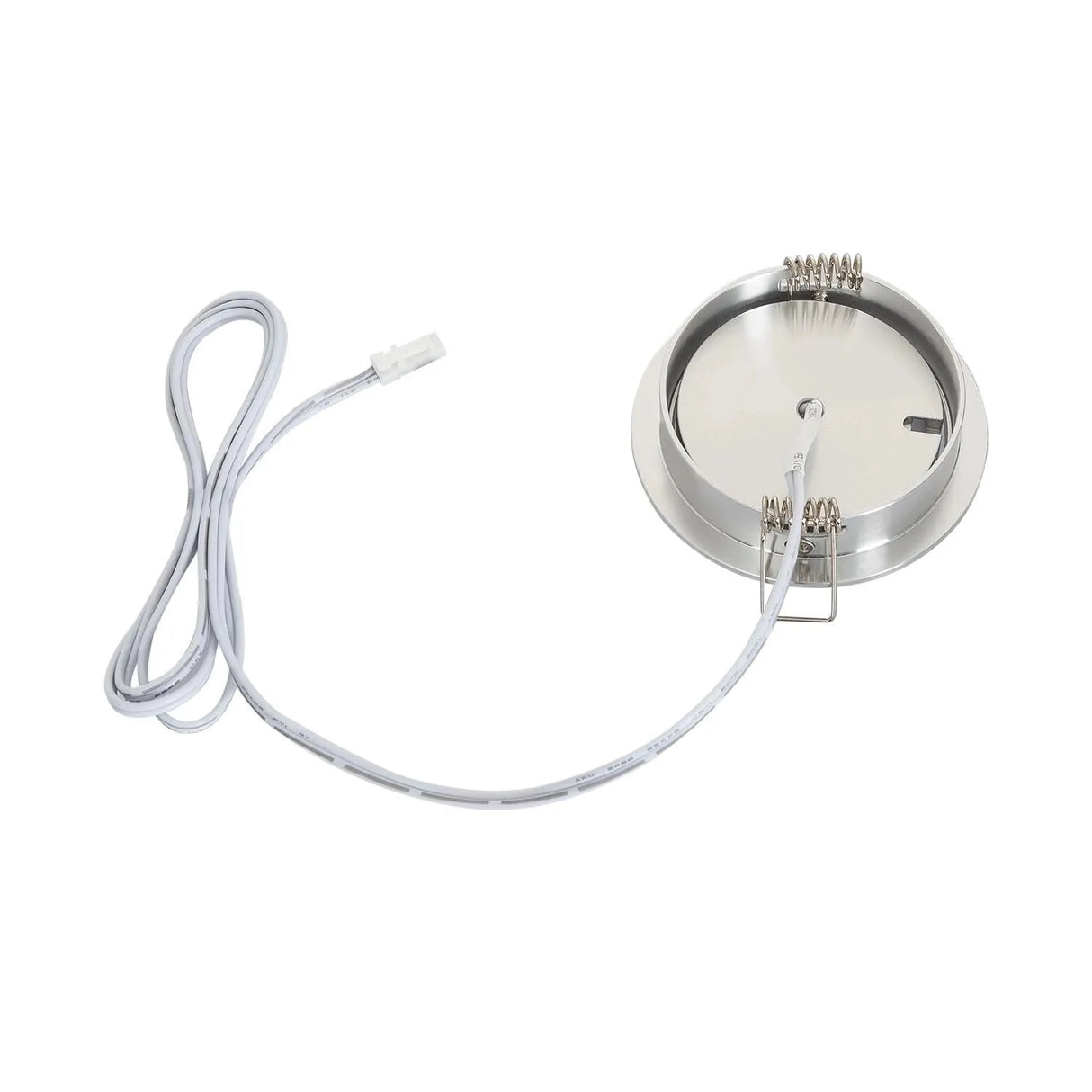 Inbouwspot LED 3W 12V DC Campers Caravan Richtbaar Quick Connector Zaag maat Ø 67 mm 2700k - FOIR