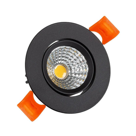 Inbouwspot rond led lamp downlighter led spot rond 55mm zaagmaat 
