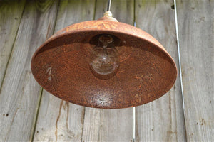 lampenkap roest Industriele lampenkap roest vintage