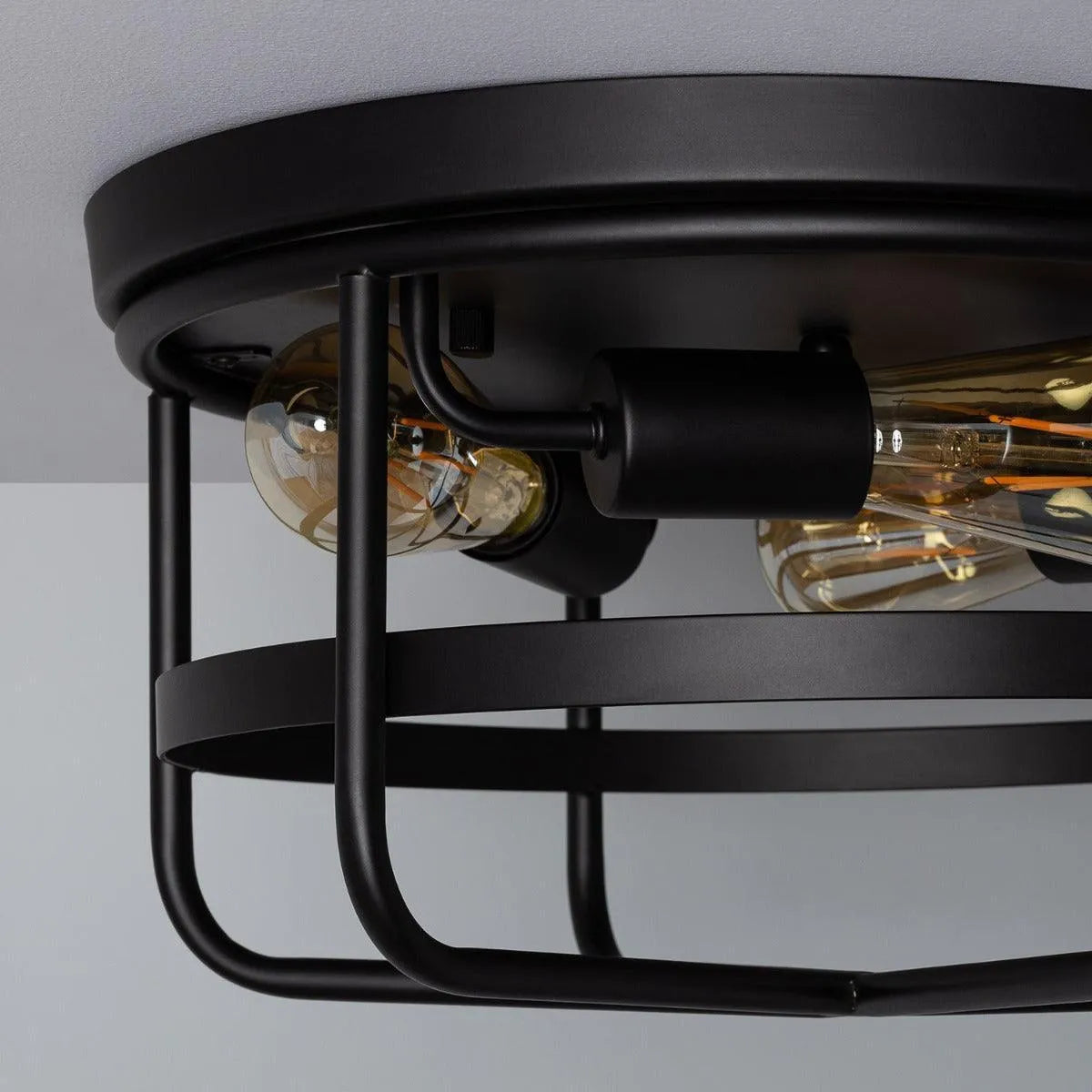 Industrieel zwart design modern voor het verlichten van je plafond e27 fitting 