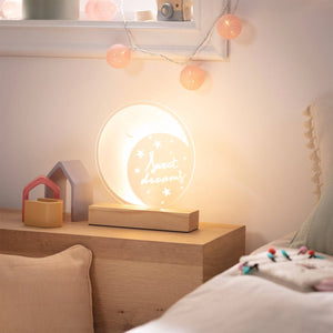 Maan lamp kinderkamer led 4000k Helder wit