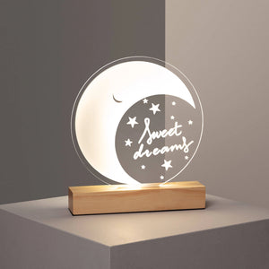 Maan lamp kinderkamer led 4000k Helder wit