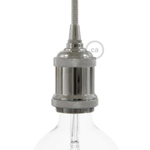 Industriele e27 fitting design vintage koper design ring
