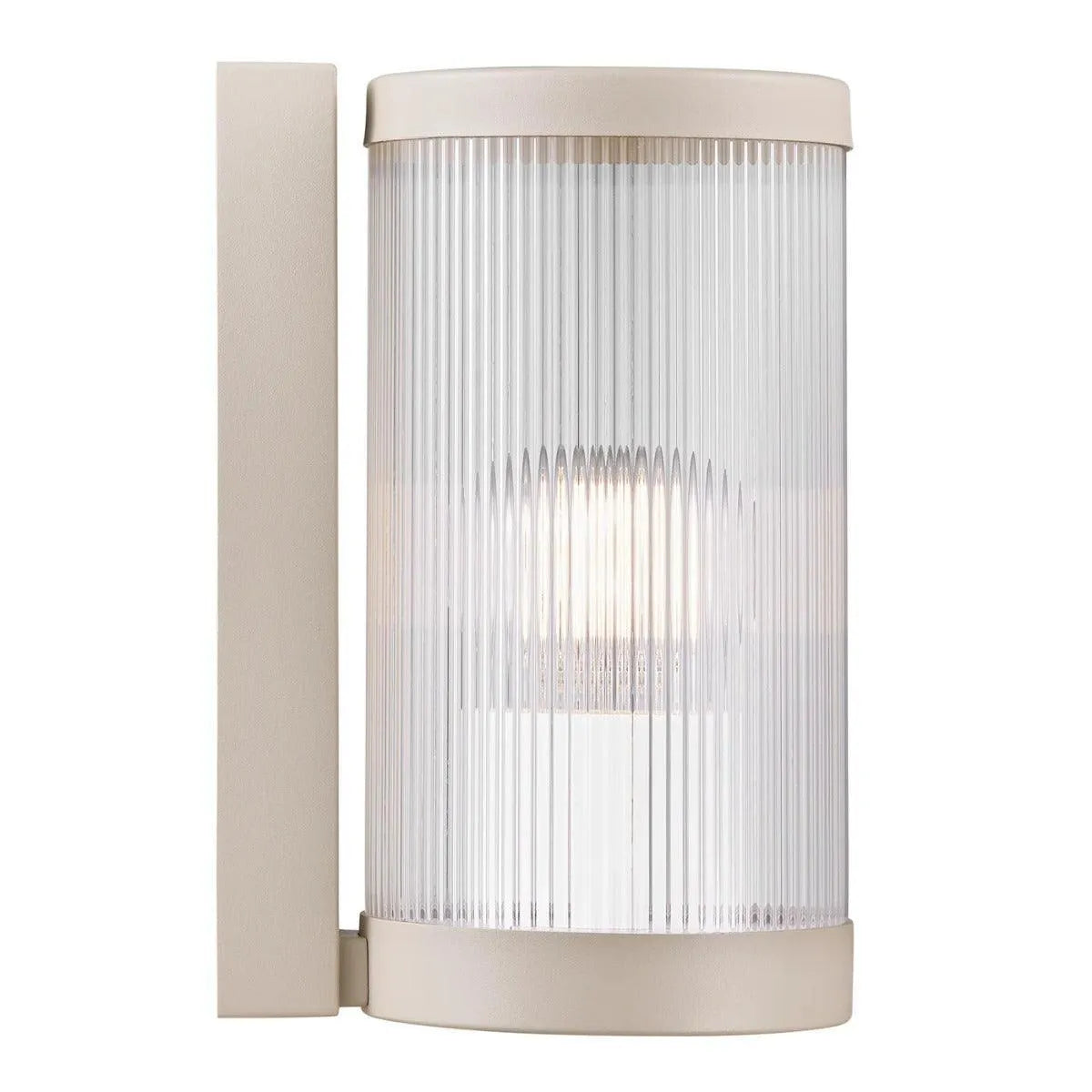 Beige buitenlamp retro E27 fitting Nordlux Coupar 25 cm - FOIR