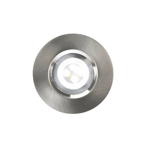 Kleine slimme LED inbouwspot geborsteld nikkel Nordlux Don smart - FOIR