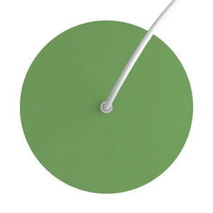 plafondkap groen minimalistisch rond 1 uitgang 200mm 