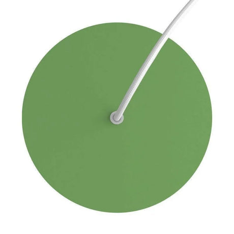 plafondkap groen minimalistisch rond 1 uitgang 200mm 