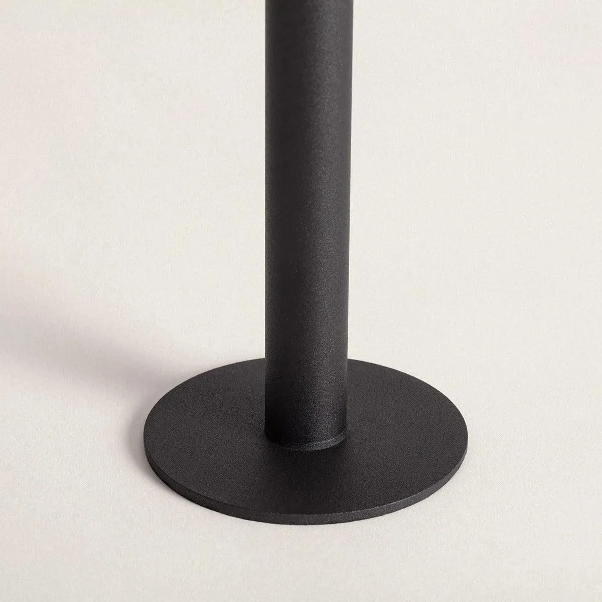 Oplaadbare tafellamp ingebouwde LED dimbaar 'Pam'-Zwart 30cm - FOIR