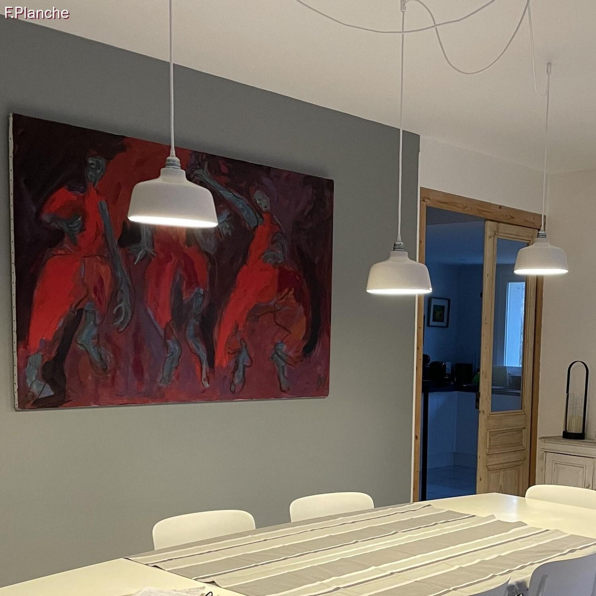 Haak plafond voor kabel per stuk