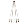 Kroonluchter modern 6x e27 rond (zonder led)