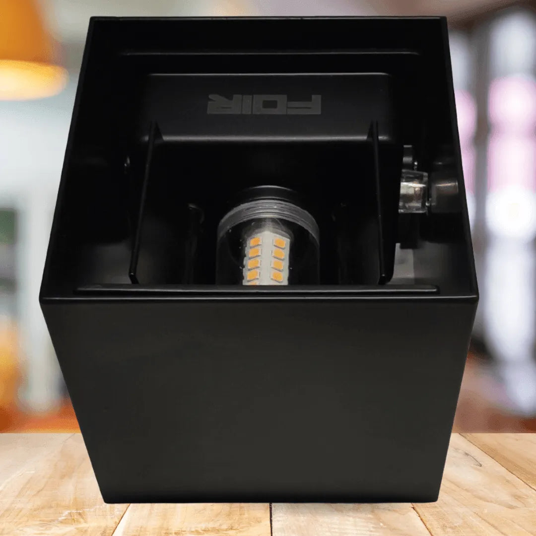 Buitenlamp met lichtsensor schemersensor 'Ace' G9 warm wit ip65 - FOIR