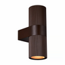 Up & down gevelverlichting zwart met 2x GU10 fitting Nordlux Kyklop 25cm