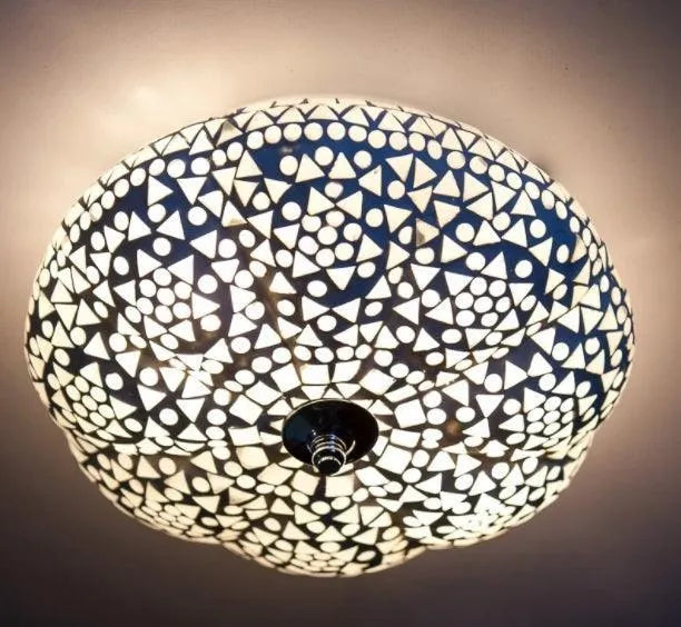 Orientals plafondlamp rond led lamp e27 fitting1