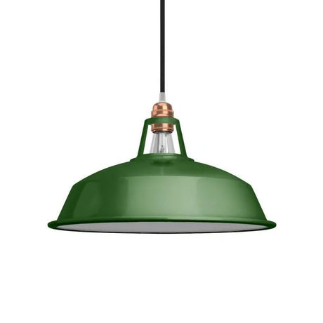Lampenkap industrieel 'Haven' gat e27 fitting 38 cm - FOIR