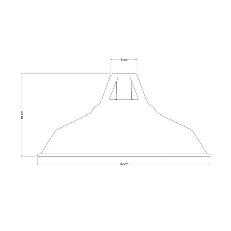 Groene lampenkap industrieel e27 fitting modern