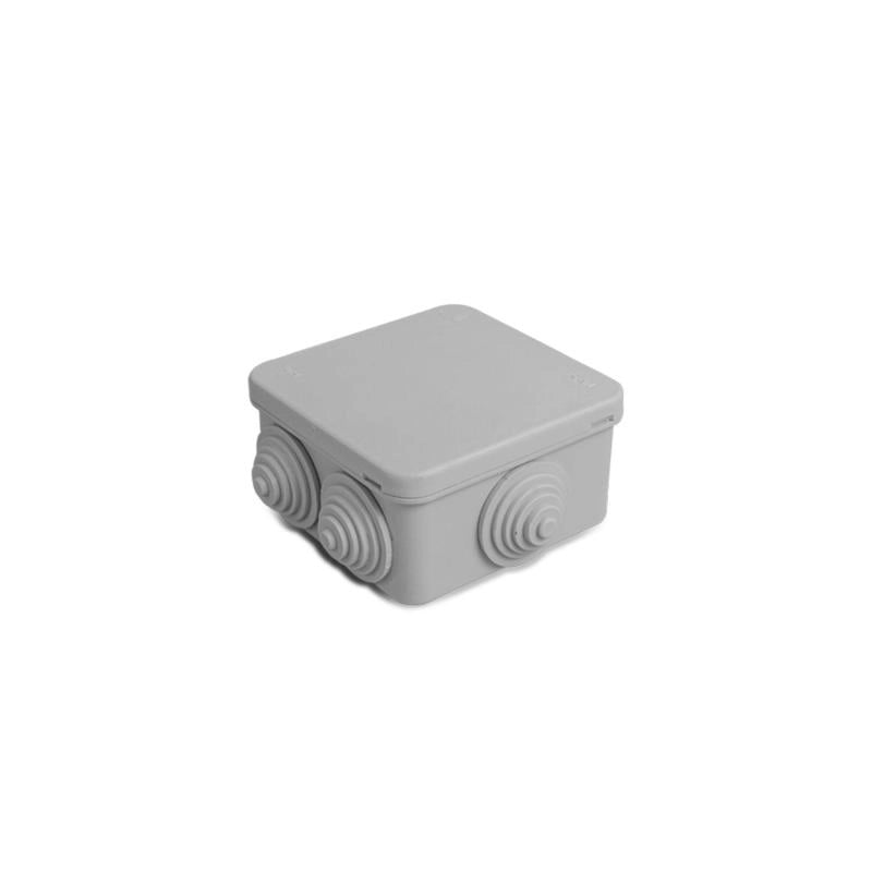 Lasdoos Grijs Opbouw 85x85x45mm IP55