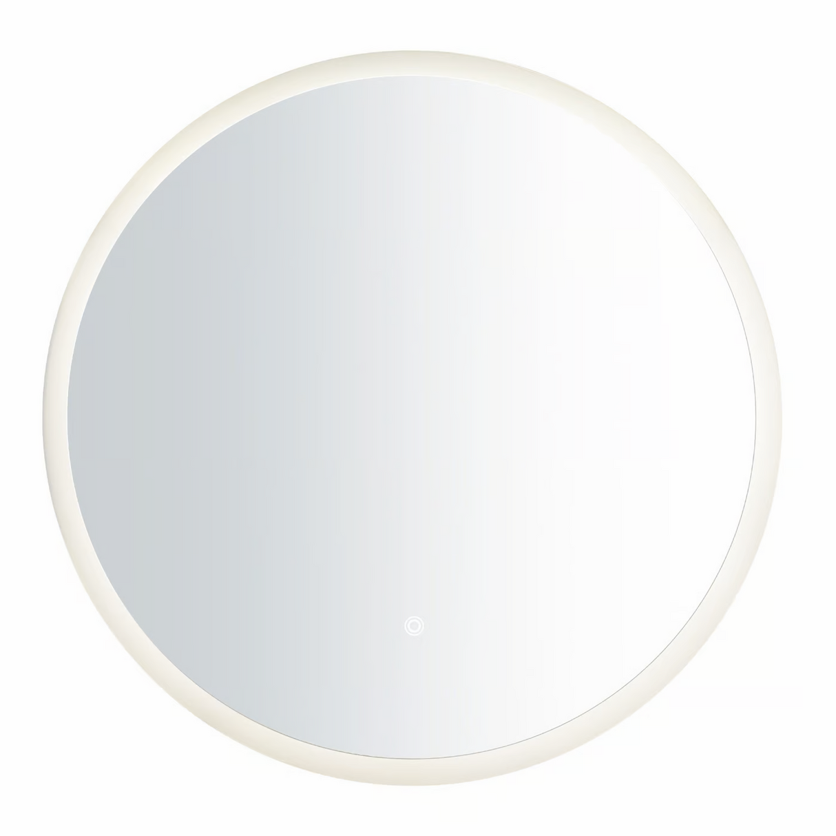 Badkamerspiegel rond met licht 60m