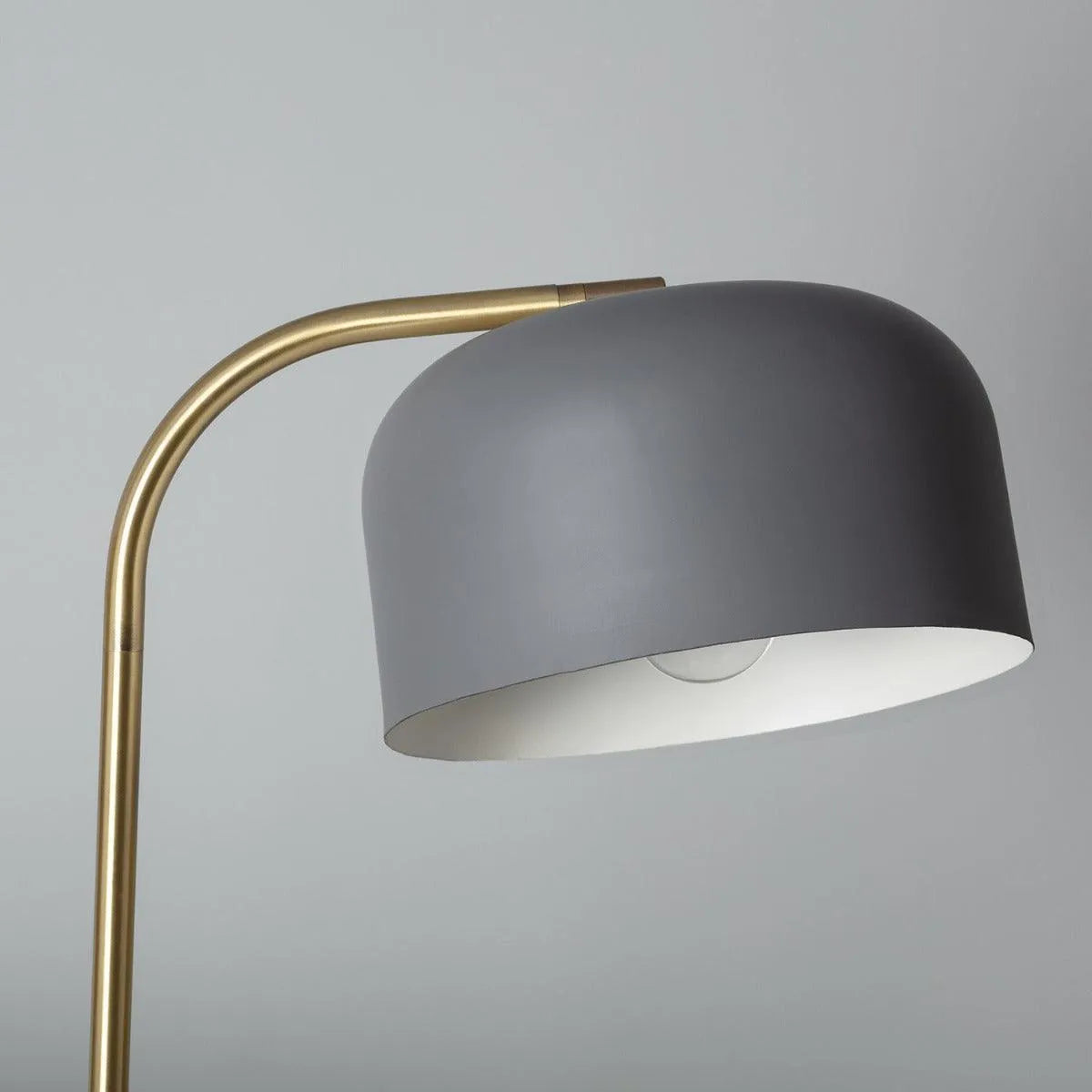 vloerlamp modern design e27 fitting verstelbaar grijs 