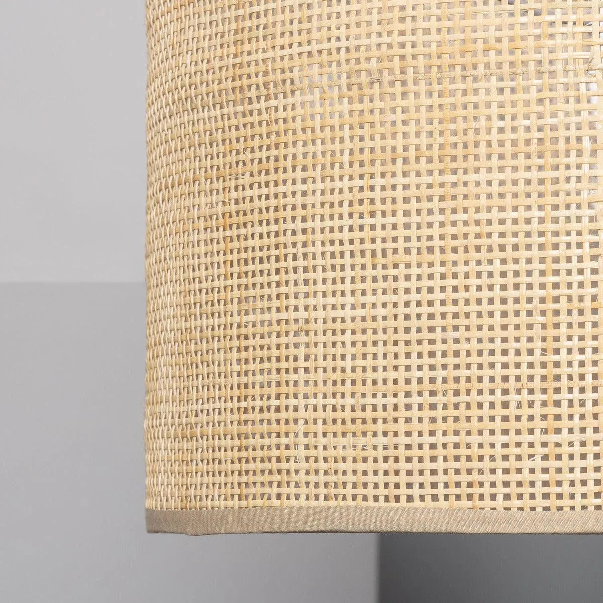 Hanglamp rotan 'Bara' e27 fitting modern design gevlochten 400mm - FOIR