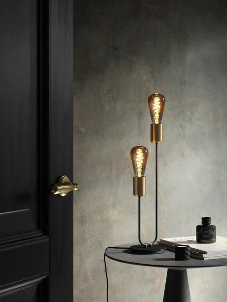 Dimbare decoratieve E27 ST64 LED lichtbron met smokeglas Nordlux - FOIR