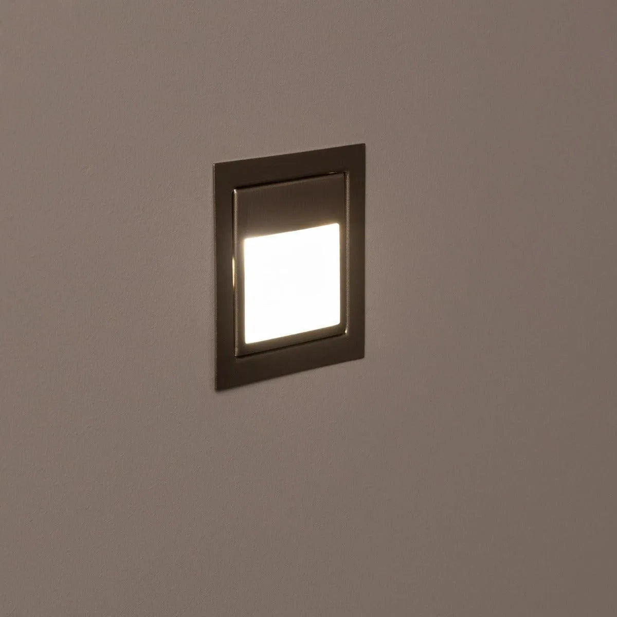 Inbouwspot trapverlichting zilver 'Bert' 1.5W IP40 modern 3000K - FOIR