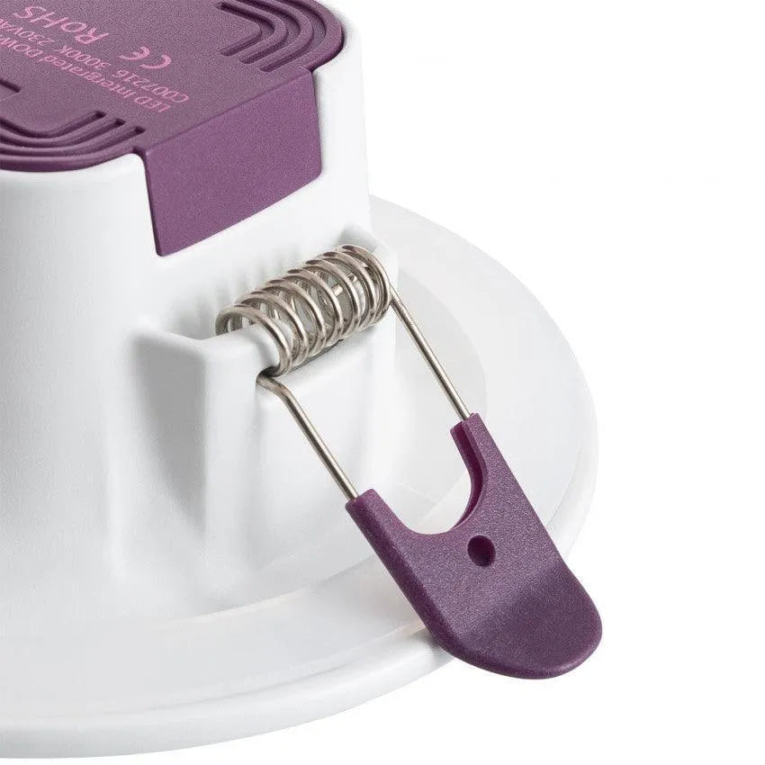 Inbouwspot wit rond led lamp ip65 