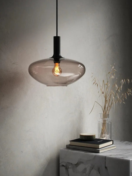 Deco E27 A60 lichtbron spiraal amberglas dimbaar - FOIR