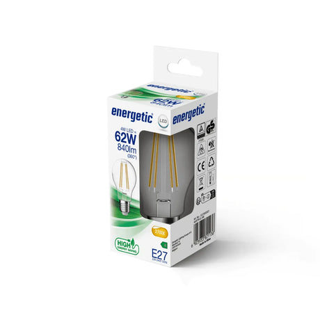E27 A60 LED lichtbron 4W warm wit (2700K) warm wit Energieklasse A! - FOIR