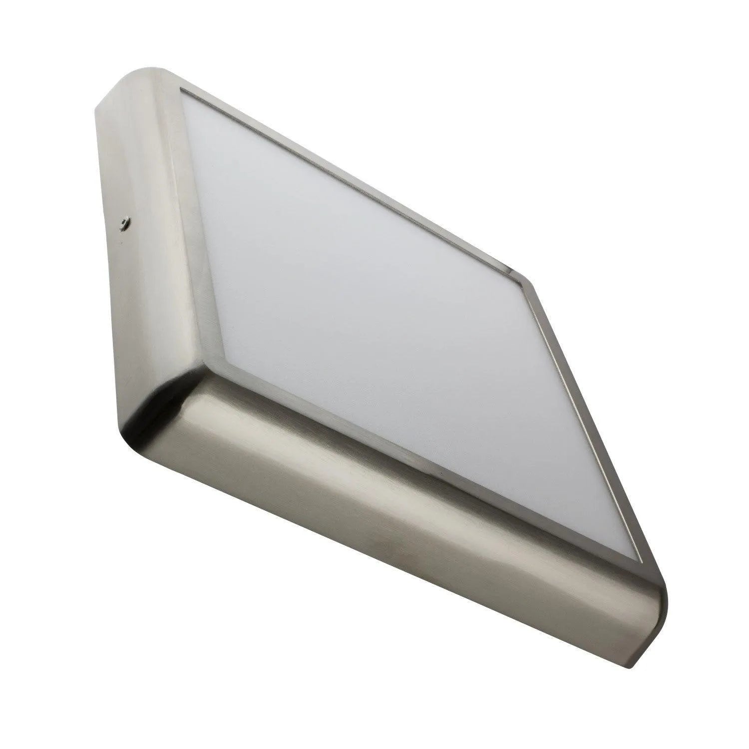 Opbouw paneel led lamp modern zilver 