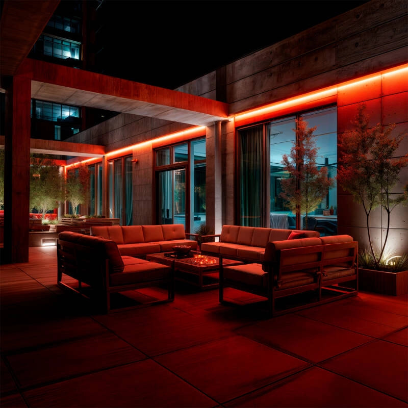 NEON RGB strip 1 - 50  meter met afstandsbediening