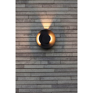 Buitenlamp rond led 'Moov' warm wit 21 cm