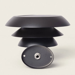 Buitenlamp op zonne energie Metaal zwart 1.5W ip44
