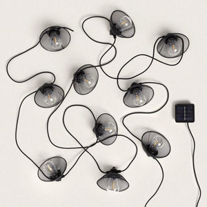 Lichtslinger zwart Solar zonne energie led 6.5 M