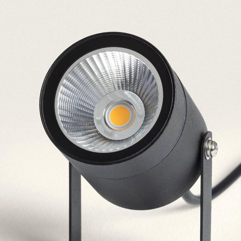 Buitenspot led 12V Zwart easy connector