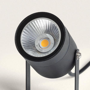 Buitenspot led 12V Zwart easy connector