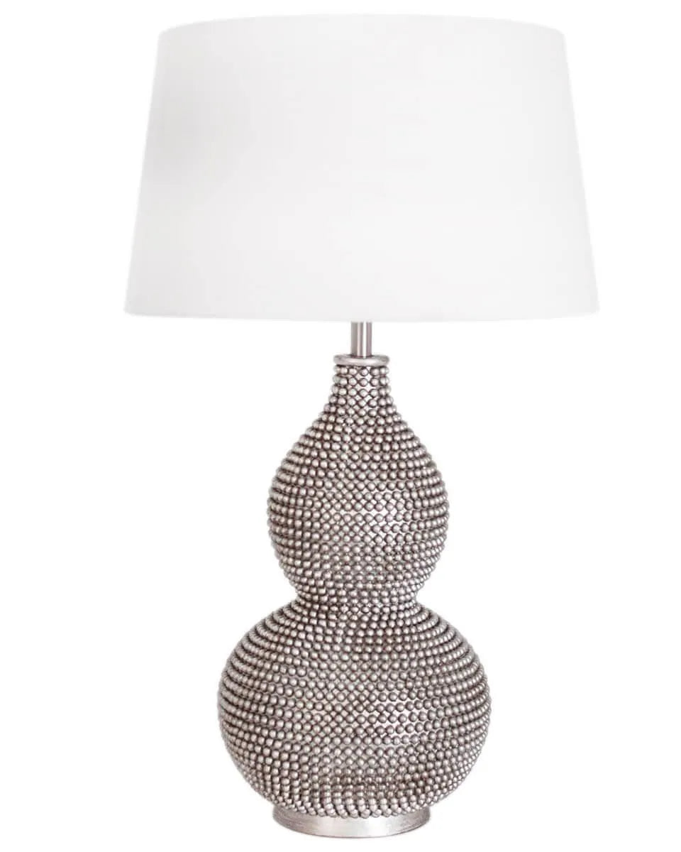 Tafellamp met witte kap E27 fitting en schakelaar By Rydens Lofty - FOIR