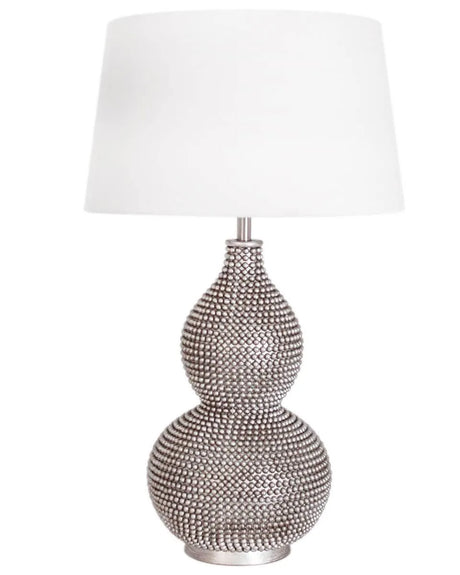 Tafellamp met witte kap E27 fitting en schakelaar By Rydens Lofty - FOIR