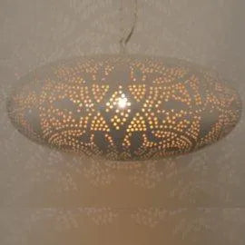 filigrain lamp oosterse lamp wit modern metaal design open ontwerp