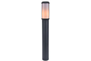 Kleine donkergrijze tuinlamp met e27 fitting designverlichting 6939412070759 7288201118 tuinpadverlichting staande tuinlamp 