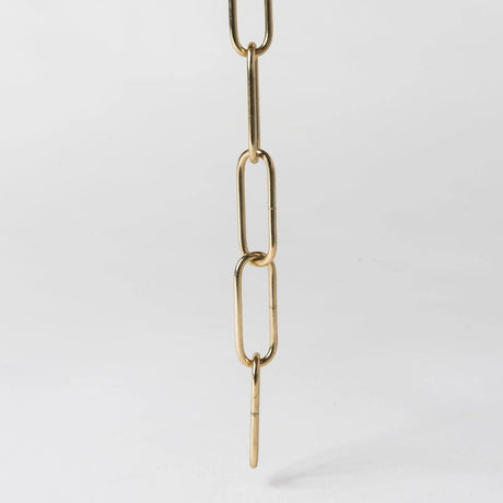 Messing ketting hanglamp industrieel lampen ophangen 