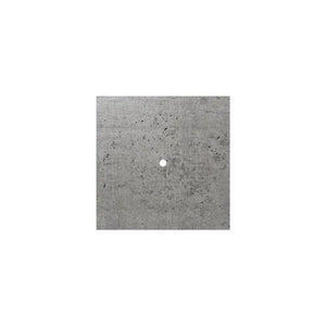 Plafondkap vierkant betonkleur 1 uitgang 200mm - FOIR