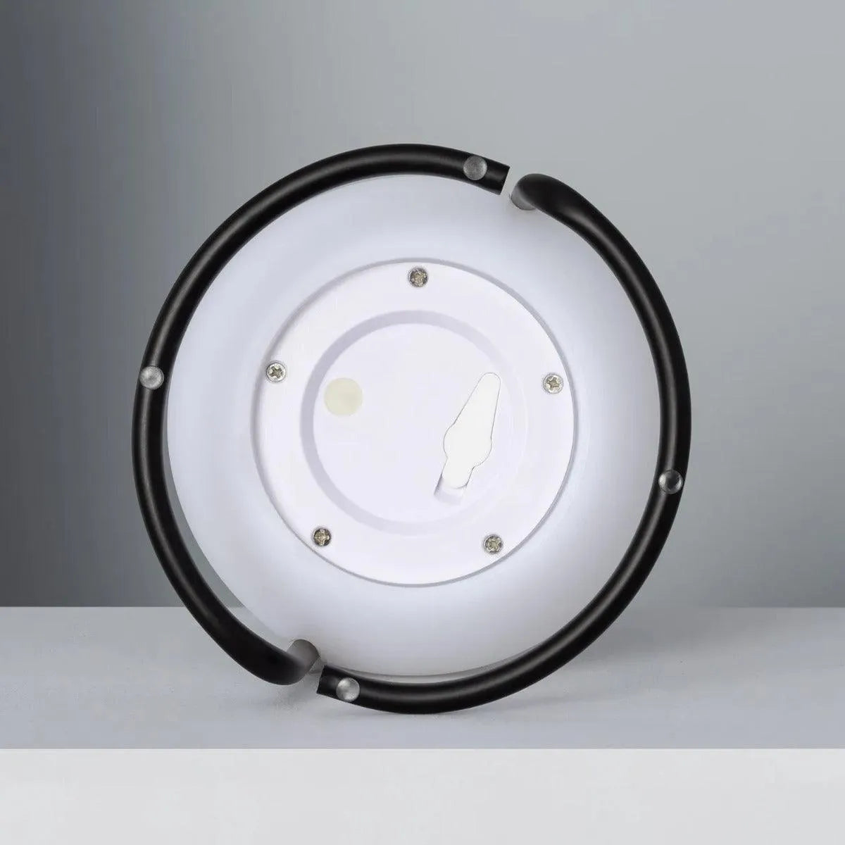 Design lamp oplaadbaar LED tafellamp zwart & wit dimbaar 'Rizzo' - FOIR