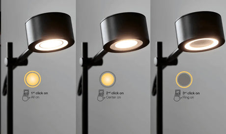 Plafondbar zwart met 4 LED spots met Moodmaker Nordlux Clyde 115cm - FOIR