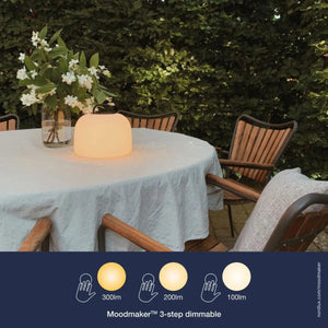 Oplaadbare tafellamp tafel met ingebouwde LED Nordlux 'Kettle 22' lamp modern 22 cm - FOIR